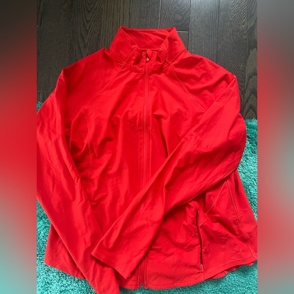 OLD NAVY POWER SOFT GO DRY ZIP TOP —washed never worn XXL